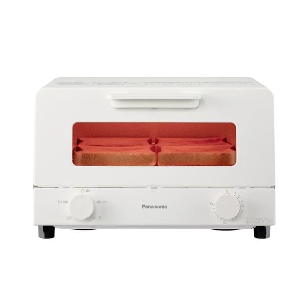 美品！　パナソニック オーブントースター  2019年 パナソニック オーブントースター ホワイト NT-D500-W | ノジマオンライン