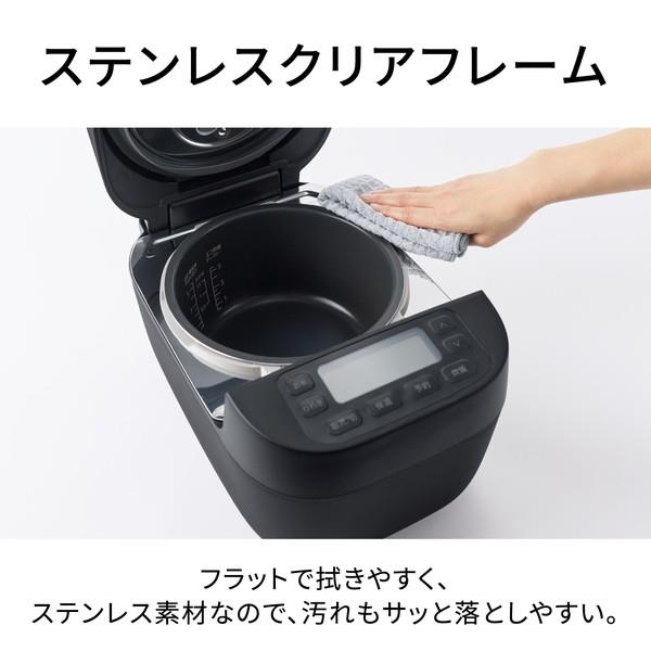 パナソニック 可変圧力IHジャー炊飯器[5.5合/ブラック] SR-N310E-K