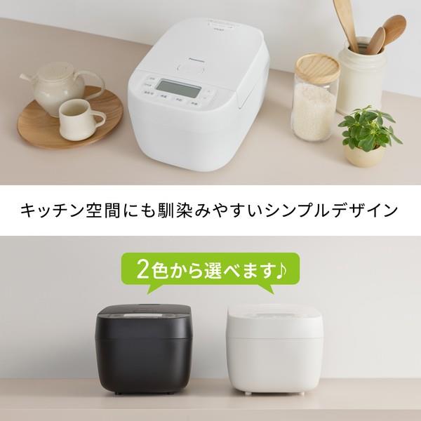 パナソニック 可変圧力IHジャー炊飯器[5.5合/ブラック] SR-N310E-K