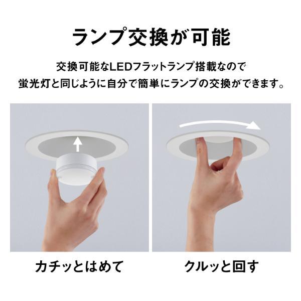 ライト・照明 た*と様 Panasonic LEDフラットランプ 10個