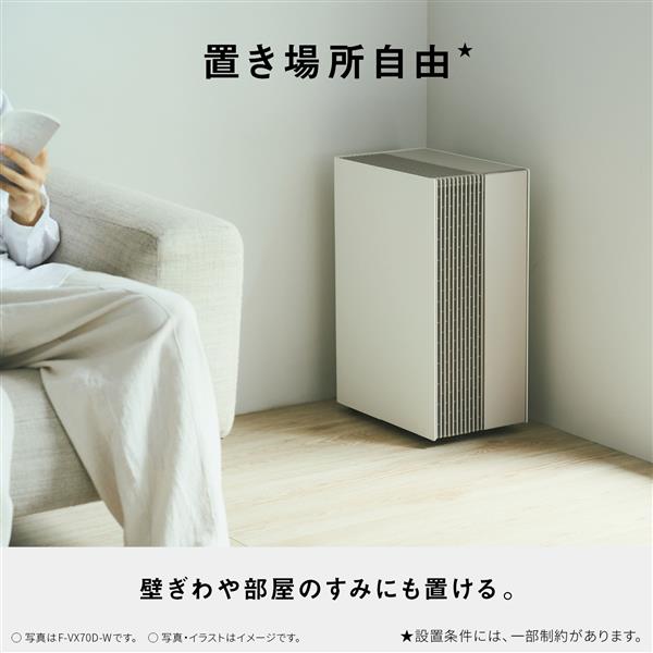 Panasonic Panasonic 加湿空気清浄機【適用畳数:空清18畳・加湿18畳