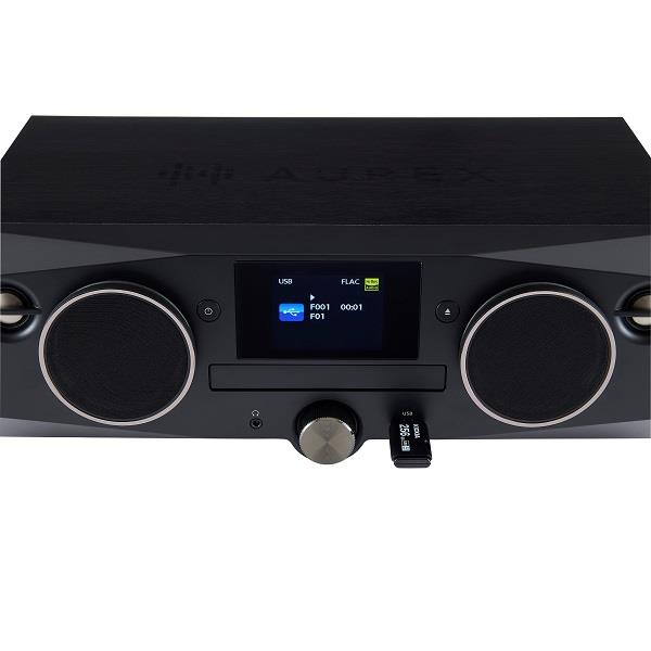 AUREX AUREX CD/FM ワイヤレススピーカーシステム AX-XSS100-K