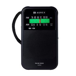TOSHIBA ラジオ AUREX LEDライト付 ブラック AX-HR10-K | ノジマオンライン
