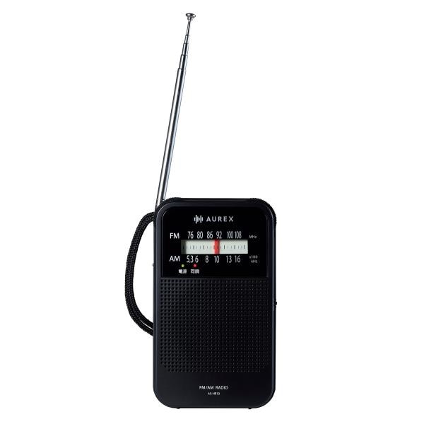 TOSHIBA ラジオ AUREX LEDライト付 ブラック AX-HR10-K | ノジマオンライン