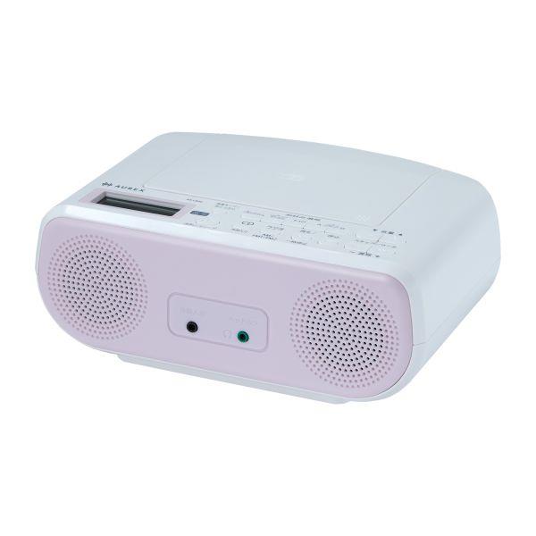 TOSHIBA CDラジオ AUREX ピンク AX-CR30-P | ノジマオンライン