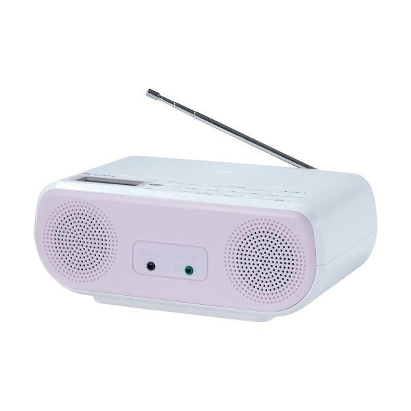 TOSHIBA CDラジオ AUREX ピンク AX-CR30-P | ノジマオンライン