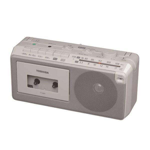 TOSHIBA ラジカセ グレー ワイドFM対応 TYXKR1 | ノジマオンライン