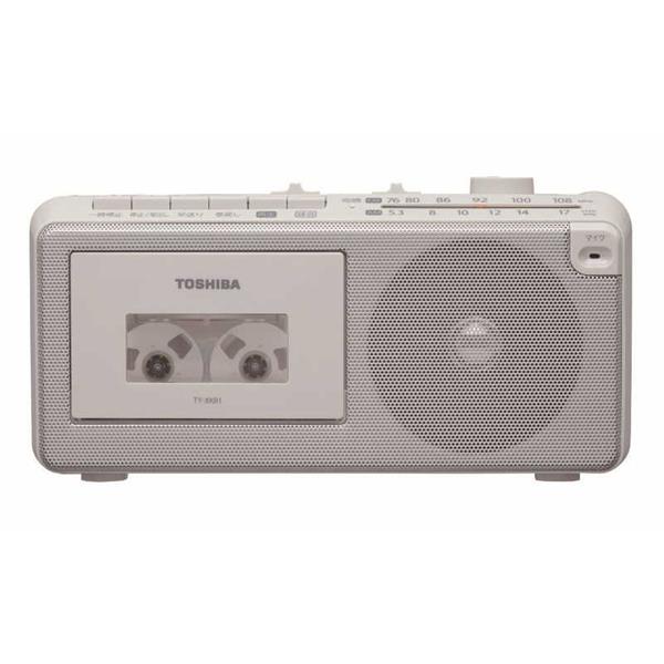 TOSHIBA ラジカセ グレー ワイドFM対応 TYXKR1 | ノジマオンライン