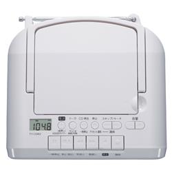 TOSHIBA CDラジカセ【ミニサイズ/ホワイト】 TY-CDM2-W | ノジマオンライン
