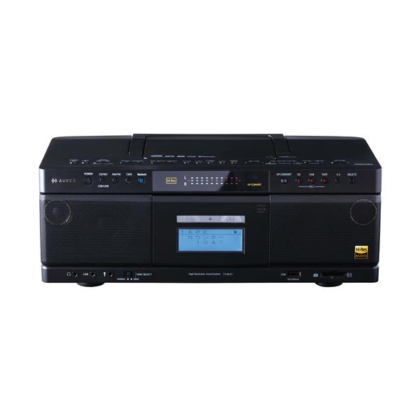 TOSHIBA TY-AK21-K SD/USB/CDラジオカセットレコーダー【AM/FM 