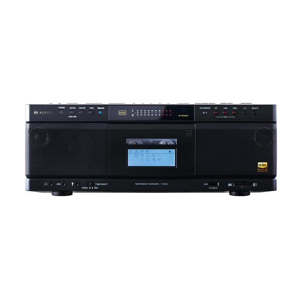 TOSHIBA TY-AK21-K SD/USB/CDラジオカセットレコーダー【AM/FM 