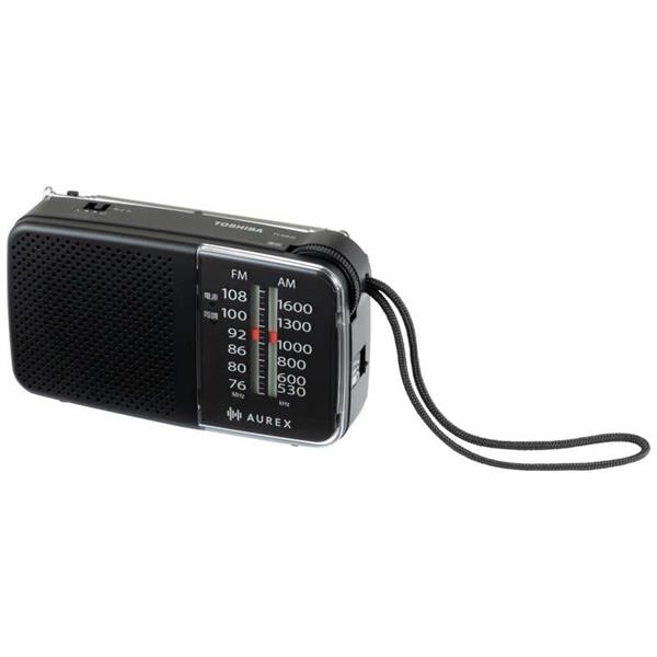 AUREX FM/AMラジオ LEDライト付き ブラック TYKR20 | ノジマオンライン