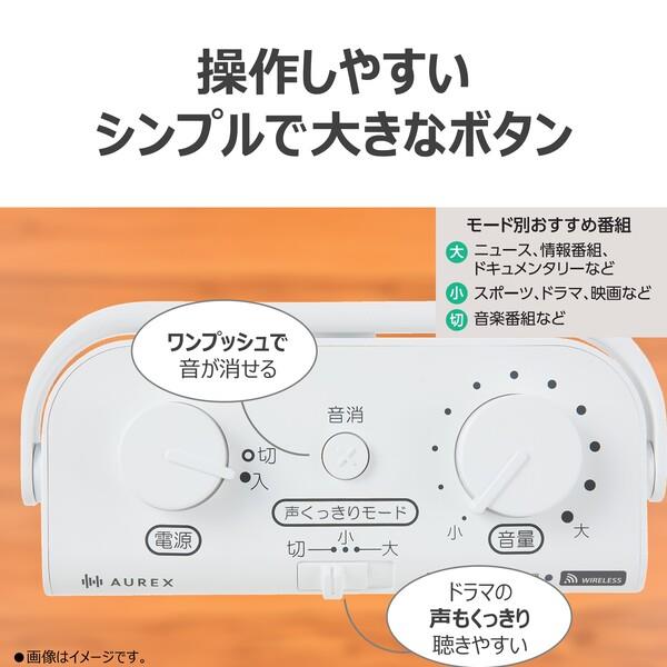 TOSHIBA TV用ワイヤレススピーカー AX-WST21-W | ノジマオンライン