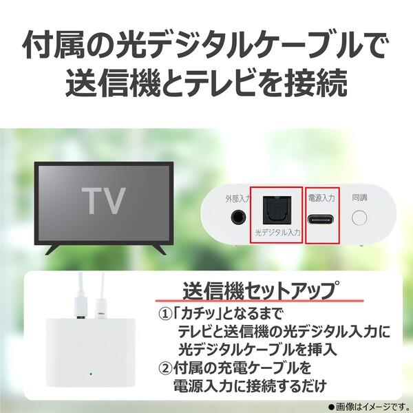 TOSHIBA TV用ワイヤレススピーカー AX-WST21-W | ノジマオンライン
