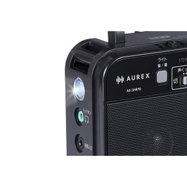 TOSHIBA LEDライト付きホームラジオ ブラック AX-SHR70-K | ノジマ