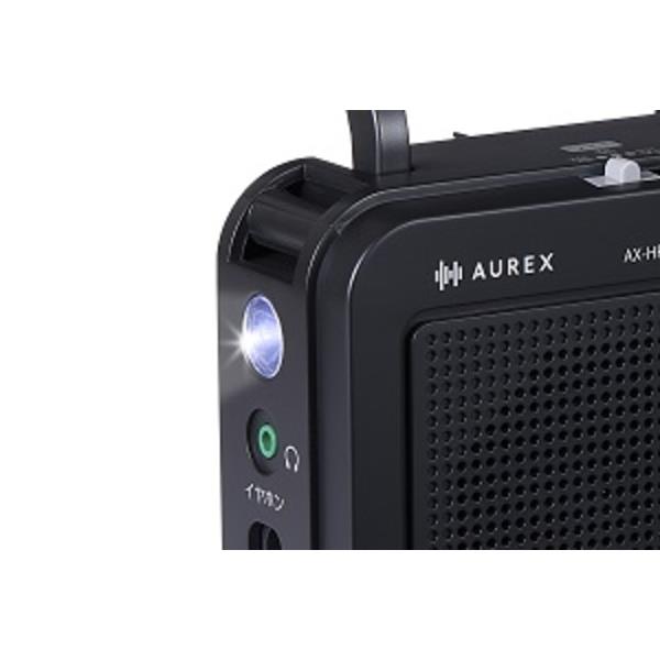 MAXラジオ TOSHIBA LEDライト付きホームラジオ ブラック AX-HR50-K | ノジマ