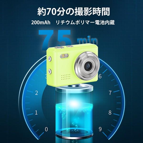 SAC CONNECT デジタルカメラ miniカメラ イエロー SMC01-YE