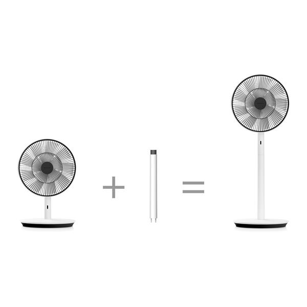 balmuda EGF-1800-WK 扇風機 The GreenFan【DCモーター搭載/ホワイトｘ ...