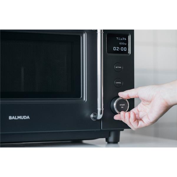 バルミューダ　レンジ BALMUDA The Range S KRN01JP 黒 BALMUDA 【特典付】バルミューダ ザ・レンジS The Range S