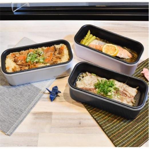 THANKO 弁当箱炊飯器　TKFCLBRC-BL THANKO/サンコー おひとりさま用超高速弁当箱炊飯器[藍色] TKFCLBRC-BL