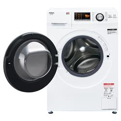 AQUA AQW-F8N-W ドラム式洗濯機[お湯洗いコース]【洗濯8.0kg/左
