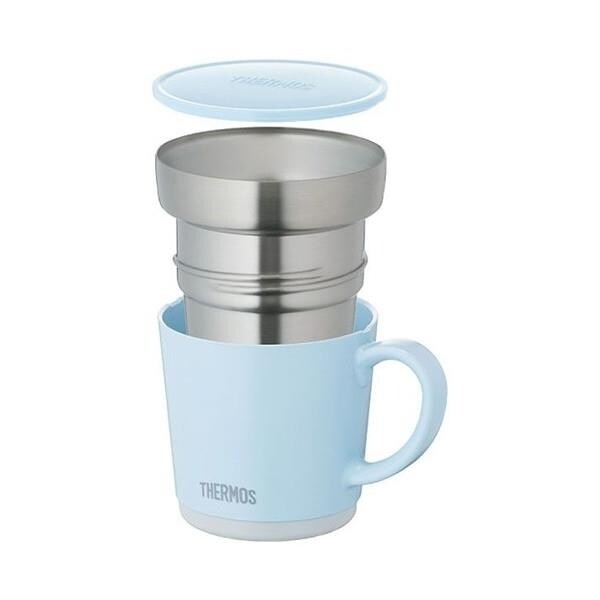 Thermos Jdc 351lb 保温マグカップ 0 35l ライトブルー ノジマオンライン