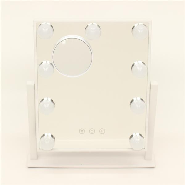 ヒロ・コーポレーション JM-D365S メイクアップLEDミラー拡大鏡付き ノジマオンライン