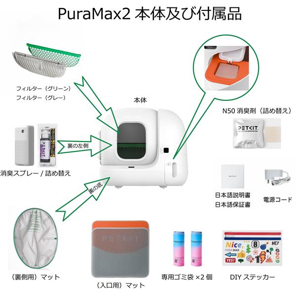 PETKIT 自動キャットトイレ P9902 | ノジマオンライン