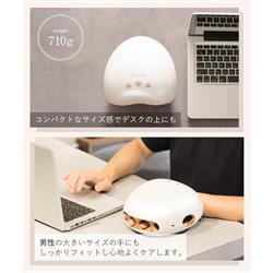 NIPLUX HAND MOMI NP-HM21WT ハンドマッサージャー NIPLUX公式店】HAND MOMI│とろけるハンドケア体験│5本の指を