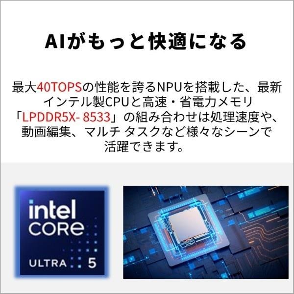 富士通 モバイルPC FMV Note U U59-L1 14インチCore Ultra 5 226V 