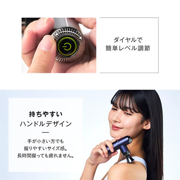 WAVEWAVE マッサージガン LITTLE シャンパンゴールド WAVEWAVE-2301-GL