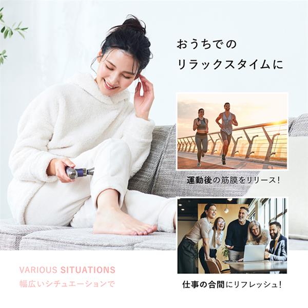 WAVEWAVE マッサージガン LITTLE シャンパンゴールド WAVEWAVE-2301-GL
