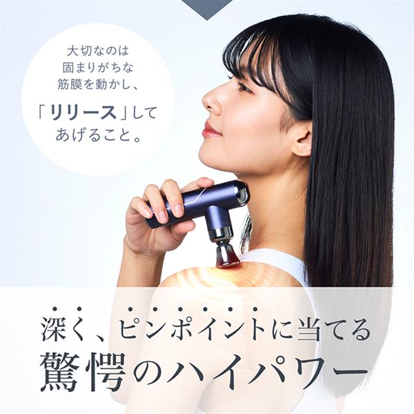 WAVEWAVE マッサージガン LITTLE シャンパンゴールド WAVEWAVE-2301-GL