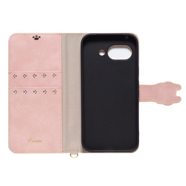 NATURAL design Google Pixel 9a 手帳型ケース NEW COCOTTE ピンクベージュ GP9A-COT03