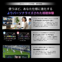 REGZA RGB Mini LED液晶テレビ/4Kテレビ/85インチ ☆大型配送対象商品