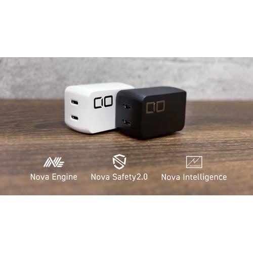 CIO Novaport DUOII 45W2C ブラック(第2世代) CIO-G45W2C-N2-BK
