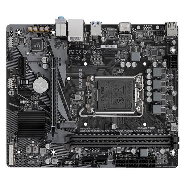 H610M K DDR4 (rev. 1.0) Key Features | Motherboard