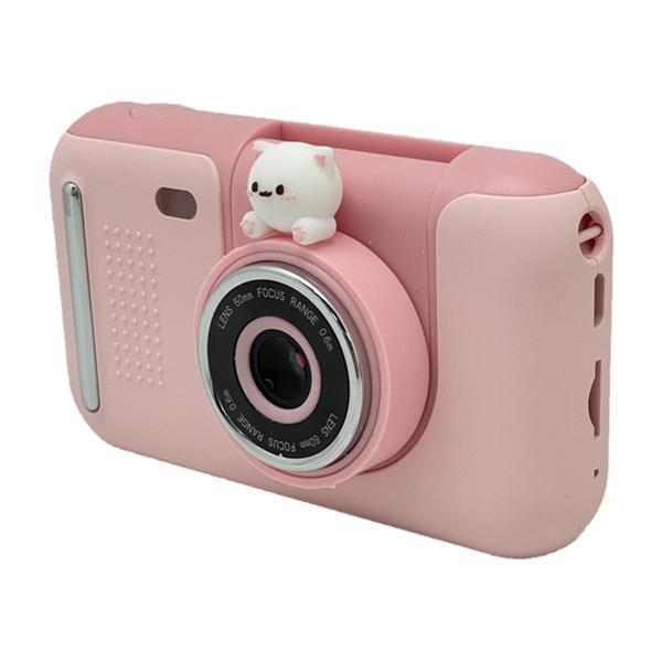CINNOTOWN Kids Camera キッズカメラ ピンク 三脚付き 自撮り棒