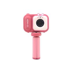 CINNOTOWN Kids Camera キッズカメラ ピンク 三脚付き 自撮り棒 ゲーム