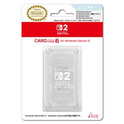 【Switch2】 カードケース6 for Nintendo Switch2 クリア