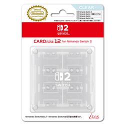 【Switch2】 カードケース12 for Nintendo Switch2 クリア