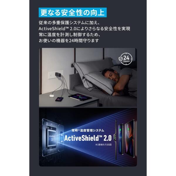 急速充電器　USB Anker 737 Charger Anker 737 Charger GaNPrime 120W USB PD Charger Black NEW! | eBay