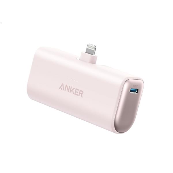 A1645051 [Anker nano POWER Bank (12W, Built-in Lightning Connector) ピンク]