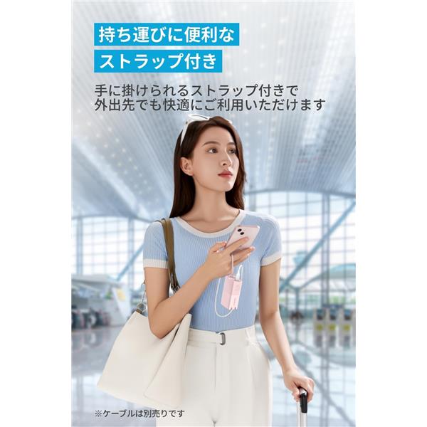 Anker A1634N51 モバイルバッテリー 511 Power Bank【5000mAh Anker A1634N51 モバイルバッテリー 511 Power Bank【5000mAh