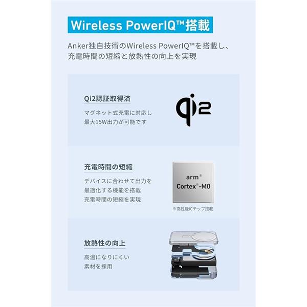 Anker A1654N11 モバイルバッテリーAnkerMagGoPowerBank