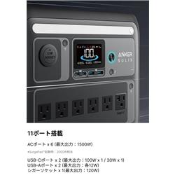 Anker ポータブル電源 Solix C1000 Portable Power Station【大容量
