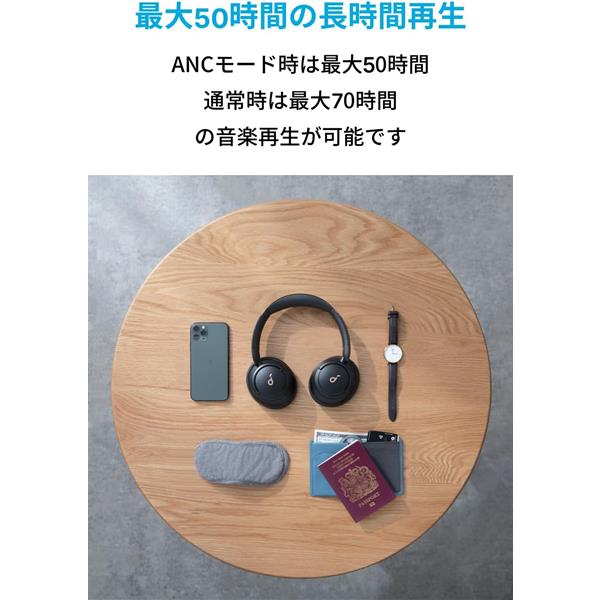 Anker A3028013 ヘッドホン Soundcore Life Q30[第二世代