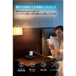 Anker Anker Nano Charger [35W/ Built-In 巻取り式 USB-Cケーブル