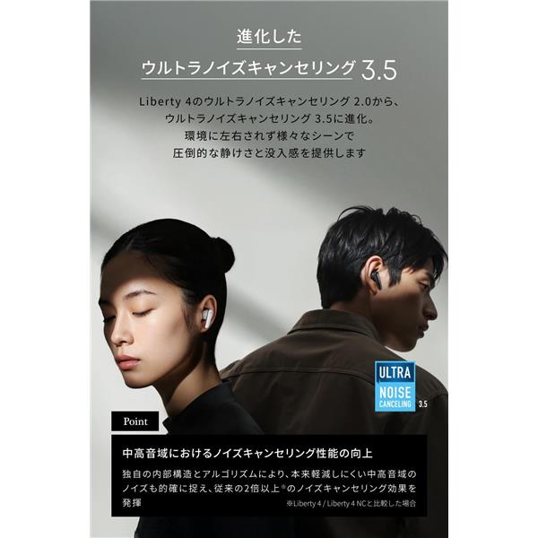 Anker Soundcore Liberty5[ミッドナイトブラック] A3957N11 | ノジマ