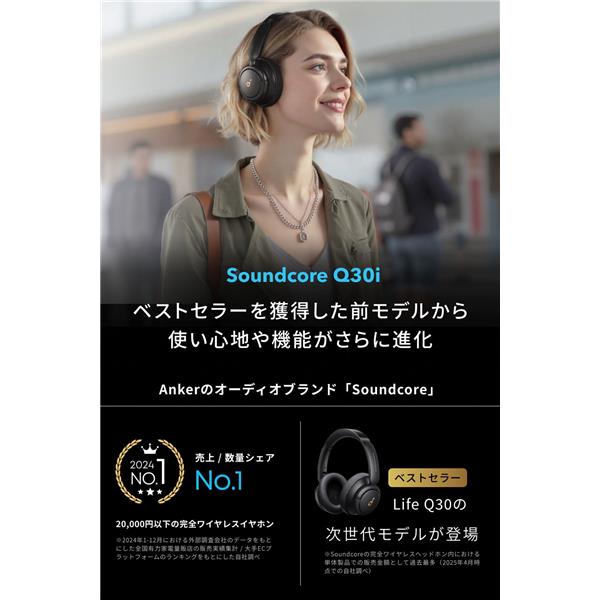 Anker Soundcore Life Q30[ホワイト] A3028N24 | ノジマオンライン